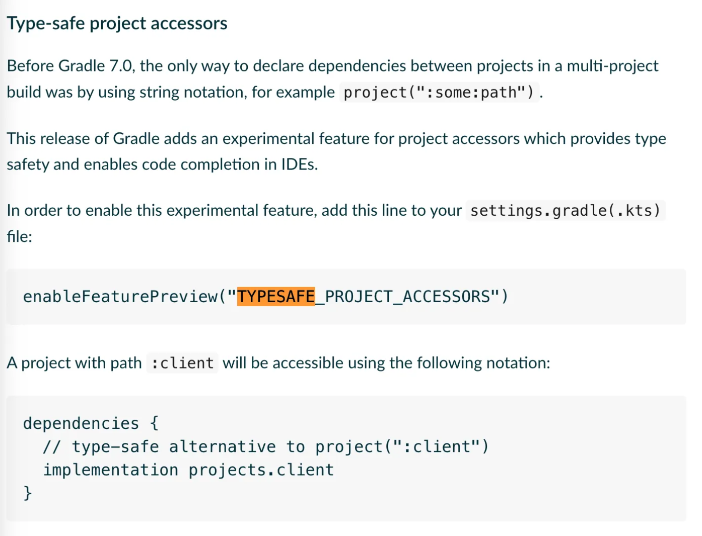 typesafe project accessors